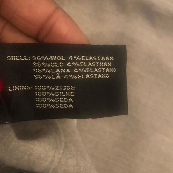 Ralph Lauren Black Label Wide Leg Side Zip Trouser Pants Size 12 - Picture 6 of 7